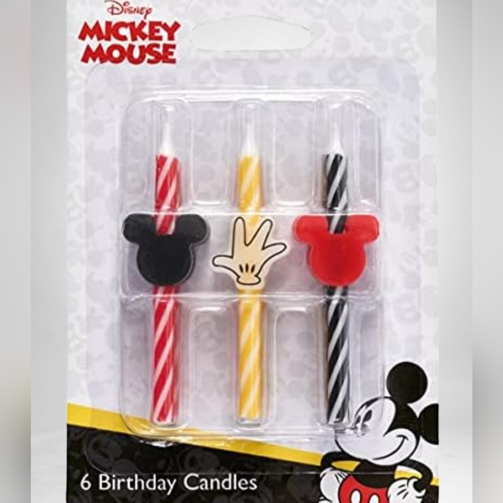 Mickey Mouse Character Birthday Candles (2 packs)